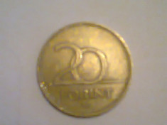 Bani vechi - Moneda 20 Forint - din anul 1994 - Magyar Koztarsasag foto