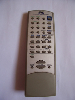 TELECOMANDA JVC , REMOTE CONTROL RM-SMXJ10E foto