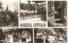 CPI (B862) MUZEUL SATULUI - MOZAIC 5 PIESE, EDITURA MERIDIANE, CPCS, ILUSTRATA CIRCULATA, 1965, STAMPILE, Fotografie