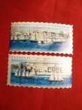 Serie - Nave -Regata Halifax 2003 Canada , 2 val. stamp.