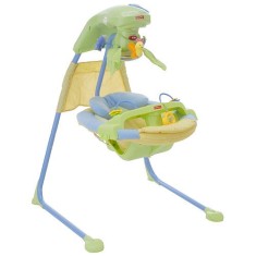 Fisher-Price Baby Papasan Cradle &amp;#039;n Swing - balansoar cu alimentare la priza! foto