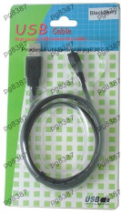 Cablu USB A tata - micro USB tata, lungime 1m - 128140 foto