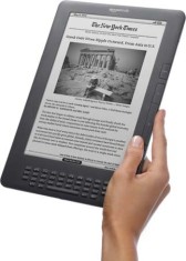 eBook Amazon Kindle DX 9.7&amp;quot; 3G GRATUIT, NOU, SIGILAT, DIN STOC, GARANTIE 12 LUNI + CD cu 1000 de carti in romana dedicate pt Kindle si softuri util foto
