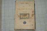 George Cosbuc - Balade si idile - Editura Cartea Romaneasca - 1937