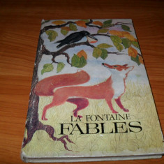 La Fontaine-Fables/Fabule CARTE IN LIMBA FRANCEZA CU NOTE SI VOCABULAR IN LIMBA ROMANA