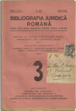 BIBLIOGRAFIA JURIDICA ROMANA - buletin pentru recenzarea doctrinei juridice romanesti, an I, nr.3/iunie 1925