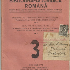 BIBLIOGRAFIA JURIDICA ROMANA - buletin pentru recenzarea doctrinei juridice romanesti, an I, nr.3/iunie 1925