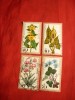 Serie- FLORA -1978 RFG 4 val.stamp.
