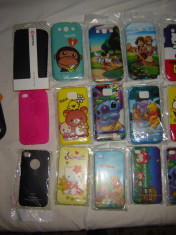 35. Huse silicon tare hard case iPhone 4 4S desene animate Disney + 1 husa CADOU foto