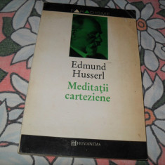 Meditatii carteziene(o introducere in fenomenologie)-Edmund Husserl