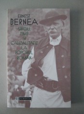 Ernest Bernea - Spatiu, timp si cauzalitate la poporul roman foto