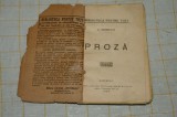 C. Negruzzi - Proza - Editura Librariei Universala Alcalay &amp;amp; Co - 1924