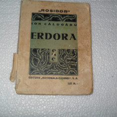 Erdora Ion Calugaru {prima editie}