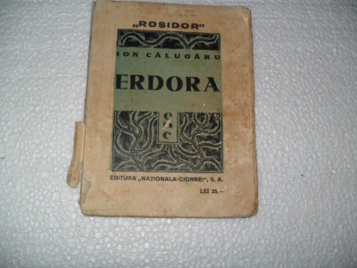 Erdora Ion Calugaru {prima editie} foto