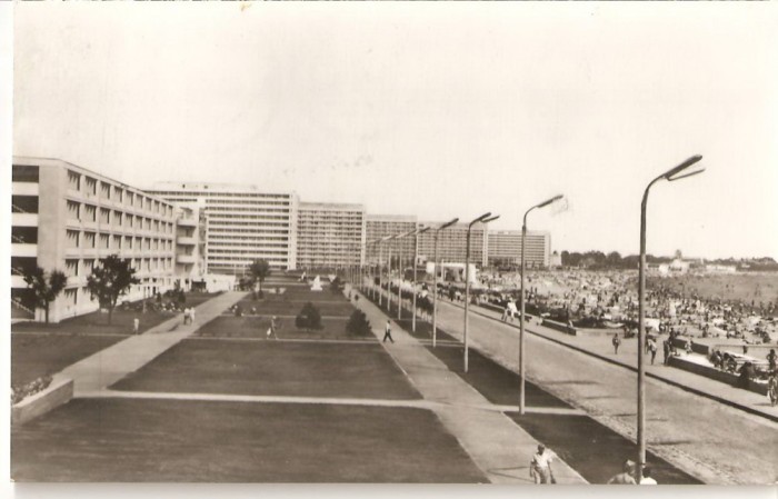 CPI (B989) MAMAIA, EDITURA MERIDIANE, CPCS, ILUSTRATA CIRCULATA, 16.08.1967, STAMPILE, TIMBRU FILATELIC