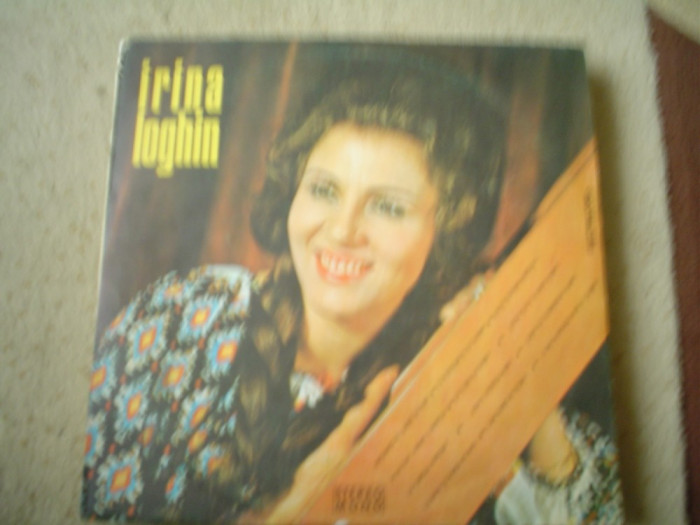 IRINA LOGHIN album MUZICA POPULARA folclor romanesc disc vinyl lp st epe 747