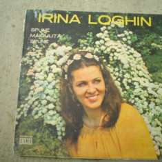 Irina Loghin spune maiculita spune disc vinyl muzica populara folclor EPE 01138