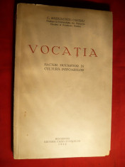 C.Radulescu-Motru - VOCATIA - Prima Ed. 1932 foto