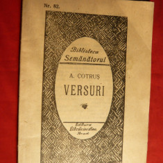 A. Cotrus - Versuri - Prima Ed. 1925