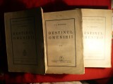 PP. Negulescu - Destinul Omenirii -vol. I ,II , III , IV Prima Ed. 1939- 1944