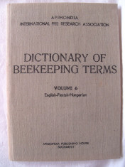 Apicultura / stuparit : DICTIONARY OF BEEKEEPING TERMS, Vol.6. APIMONDIA, 1978 foto