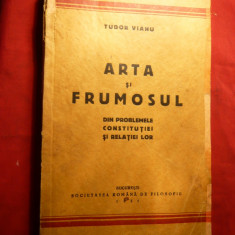 Tudor Vianu - Arta si Frumosul - Prima Ed. 1931