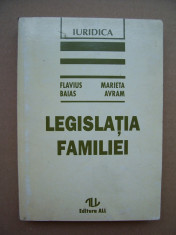 LEGISLATIA FAMILIEI - FLAVIUS BAIAS, MARIETA AVRAM foto