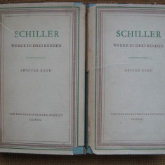 Friedrich Schiller - Werke vol.1 si 2 (in limba germana)