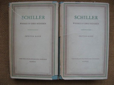 Friedrich Schiller - Werke vol.1 si 2 (in limba germana) foto