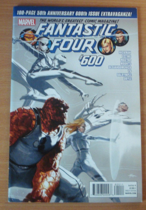 Fantastic Four #600 Special Edition Marvel Comics