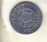 bnk md jeton medalie Consf Judeteana Arbitrii Fotbal - Ploiesti 1984