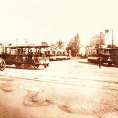 Carte postala ilustrata cap de linie Lemaitre, Bucuresti