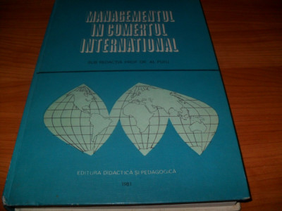 Managementul in comertul international - Al. Puiu foto
