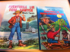 Mark Twain - Aventurile lui Tom Sawyer + Aventurile lui Huckleberry Finn foto