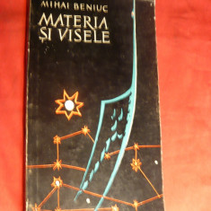 Mihai Beniuc - Materia si Visele - Prima Ed. 1961