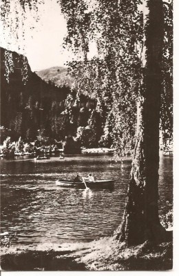 CPI (B982) TUSNAD - LACUL CIUCAS, EDITURA MERIDIANE, CPCS, ILUSTRATA CIRCULATA, 1966, STAMPILE foto