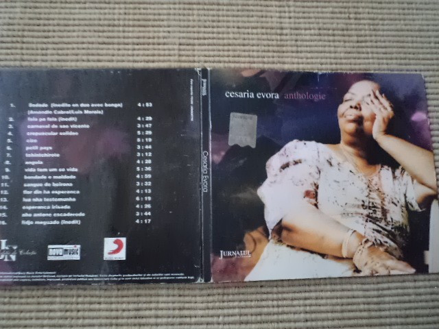 Cesaria Evora anthologie cd disc muzica world latino afro cuba cubaneza latin