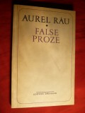 Aurel Rau - False Proze - Prima Ed. 1972 , autograf, Alta editura