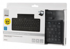 Vand mini tastatura trust bluetooth si dock detasabil pentru tableta foto