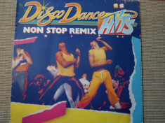 disco dance hits non stop remix disc vinyl muzica pop italo disco hituri lp 1986 foto