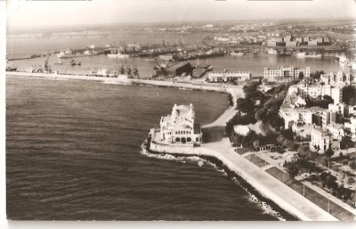 CPI (B969) CONSTANTA, EDITURA MERIDIANE, CPCS, ILUSTRATA CIRCULATA, 1966, STAMPILE, TIMBRU FILATELIC foto