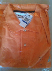 Tricou polo, NAUTICA, mar 1X, import USA, nou , orange, ORIGINAL ! foto