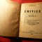 E. Lovinescu- Critice vol IV - Ed. IIa 1920