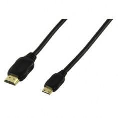Cablu HDMI la mini HDMI, 5m cu ethernet (HDMI 1.4 cu ethernet compatibil 3D)