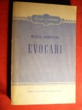 M. Sadoveanu - EVOCARI - Prima Ed. 1954 ESPLA