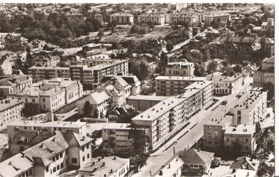 CPI (B942) VEDERE DIN PITESTI, EDITURA MERIDIANE, CPCS, ILUSTRATA CIRCULATA, 1965, STAMPILE foto