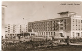 CPI (B951) GALATI - HOTEL DUNAREA, EDITURA MERIDIANE, CPCS, ILUSTRATA CIRCULATA, 1963, STAMPILE, TIMBRU, Fotografie