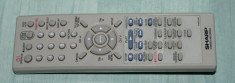 Telecomanda DVD recorder/video VHS marca SHARP foto