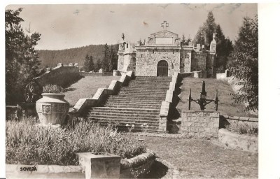 CPI (B927) SOVEJA - MAUSOLEUL EROILOR, EDITURA MERIDIANE, CPCS, ILUSTRATA CIRCULATA, 1960, STAMPILE foto
