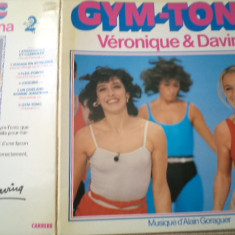 veronique et davina gym tonic disco aerobic disc vinyl lp muzica pop funk VG+